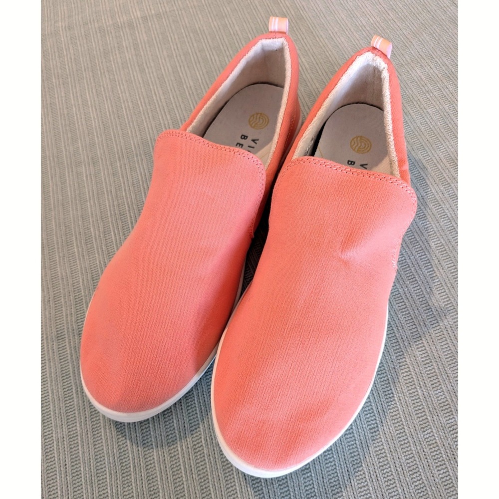 Vionic Beach Marshall Slip On Shoes Coral Comfort Womens Size 11